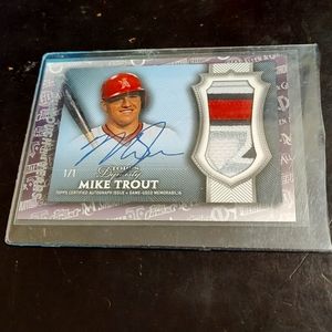 2017 Topps Dynasty Auto Patch 1/1